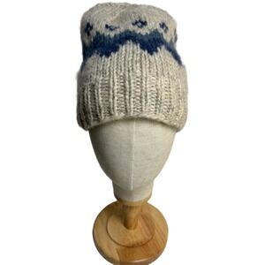 Álafoss Icelandic Wool Knit Beanie Handmade Nordic Winter Hat